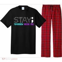 Stay Tomorrow Needs You Pajama Set thumb 0