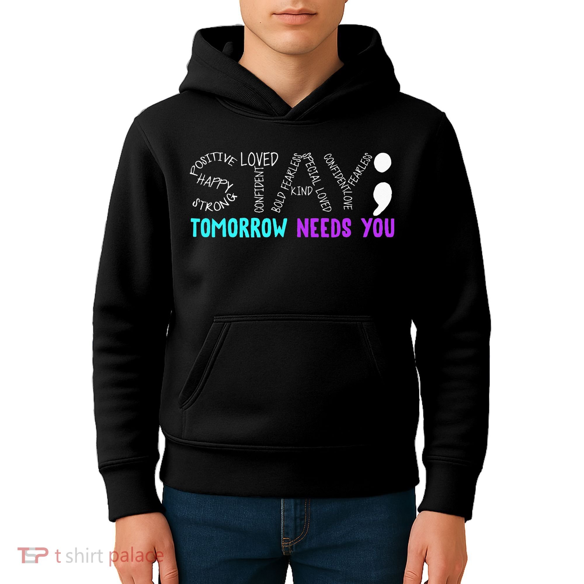 Stay Tomorrow Needs You Kids Hoodie