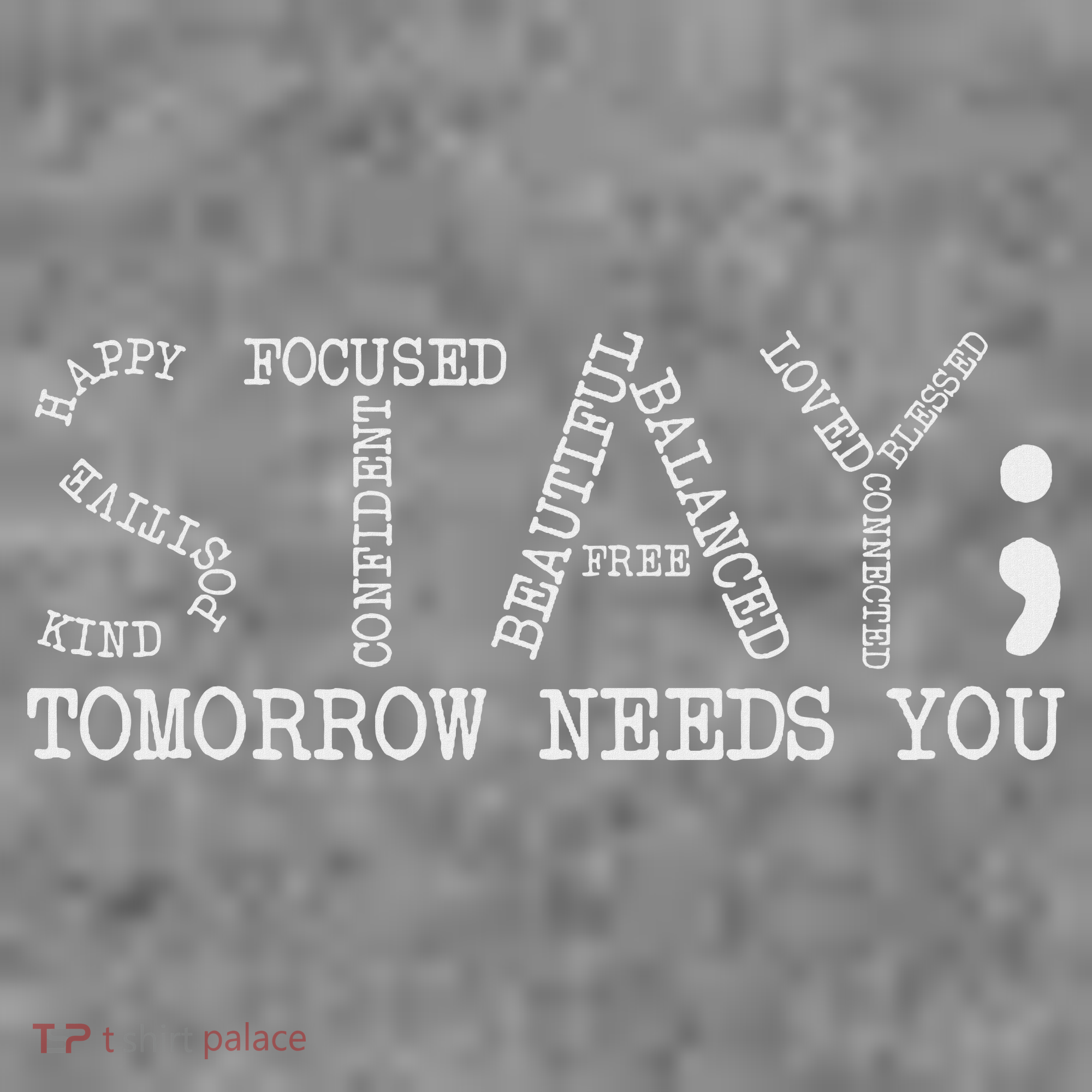 Stay Tomorrow Needs You Mental Health Awareness Anxiety Gift Toddler Hoodie