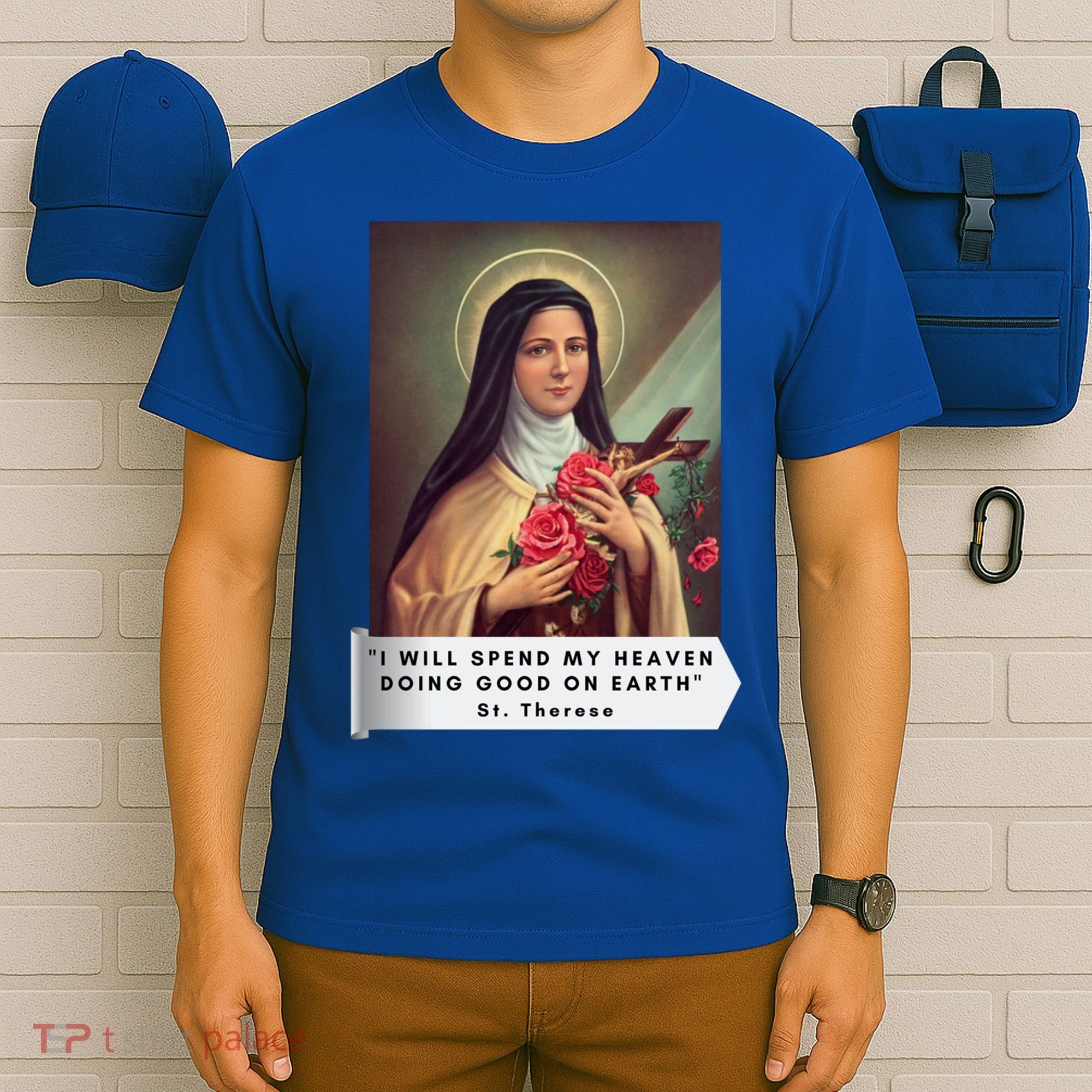 St Therese Of Lisieux Saint Therese Of Jesus Catholic Cute Gift T-Shirt