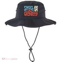 Smash The Oligarchy Word Art Bucket Hat thumb 0