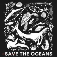 Save the Oceans-Whale Turtle Orca, Climate change-sea lover Backpack thumb 2