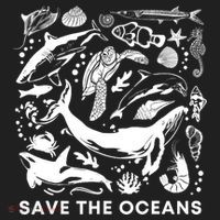 Save the Oceans-Whale Turtle Orca, Climate change-sea lover Tumbler thumb 3