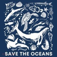 Save the Oceans-Whale Turtle Orca, Climate change-sea lover Women's Tank Top thumb 5