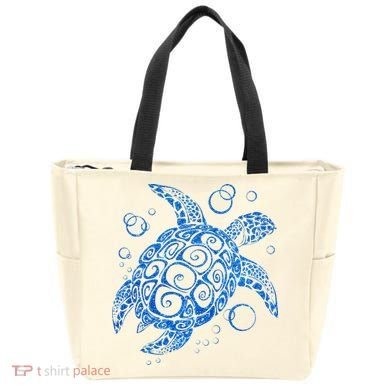 Sea Turtle Ocean Animals Tote Bag