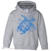 Sea Turtle Ocean Animals Toddler Hoodie thumb 0