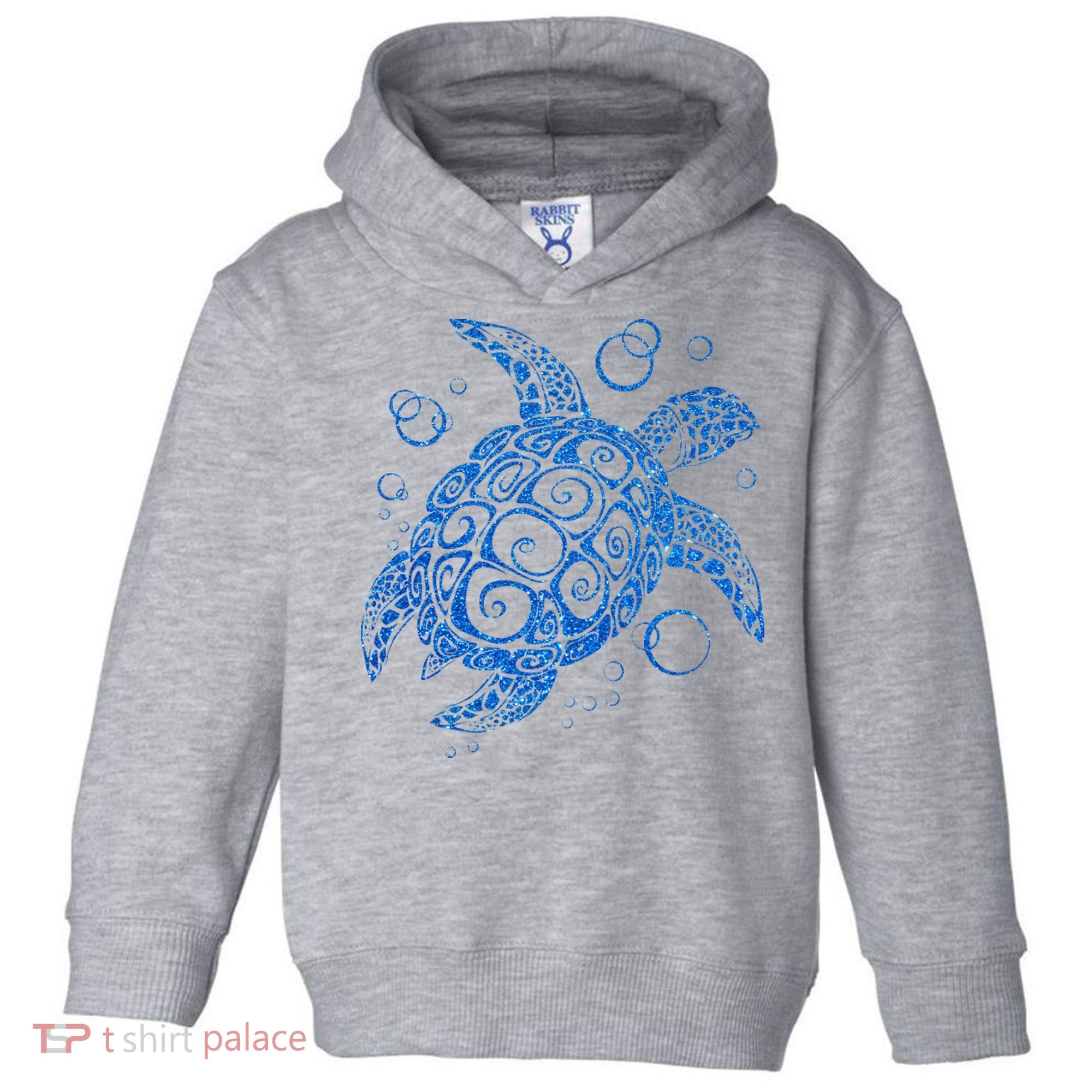 Sea Turtle Ocean Animals Toddler Hoodie