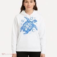 Sea Turtle Ocean Animals Hoodie thumb 5