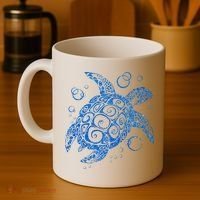 Sea Turtle Ocean Animals Coffee Mug thumb 4