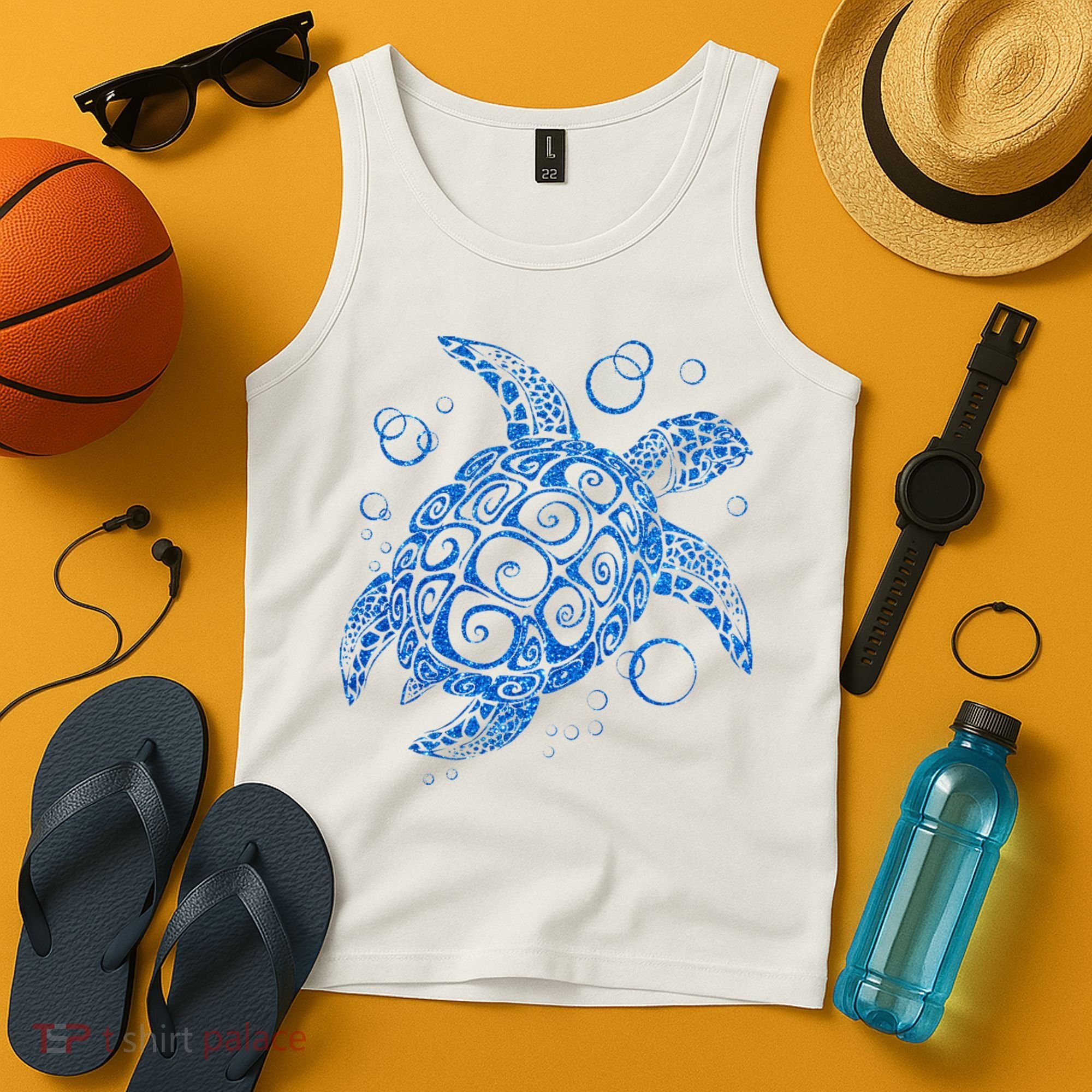 Sea Turtle Ocean Animals Tank Top