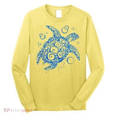 Sea Turtle Ocean Animals Long Sleeve Shirt