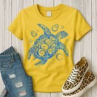 Sea Turtle Ocean Animals Women's T-Shirt thumb 3