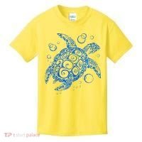 Sea Turtle Ocean Animals Kids T-Shirt thumb 0
