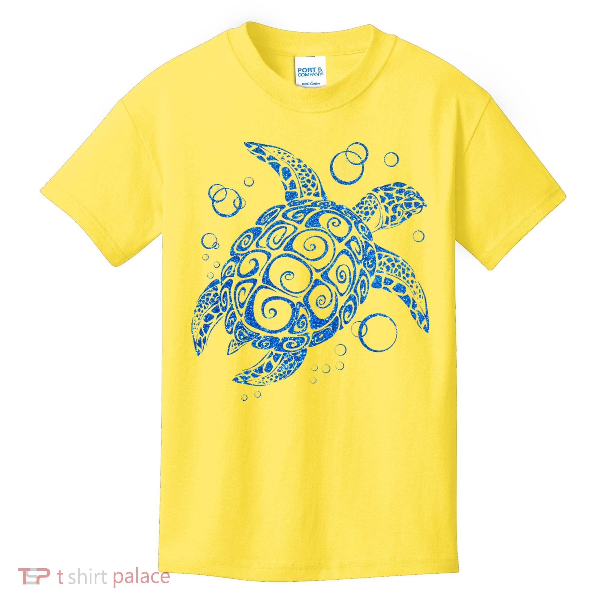 Sea Turtle Ocean Animals Kids T-Shirt