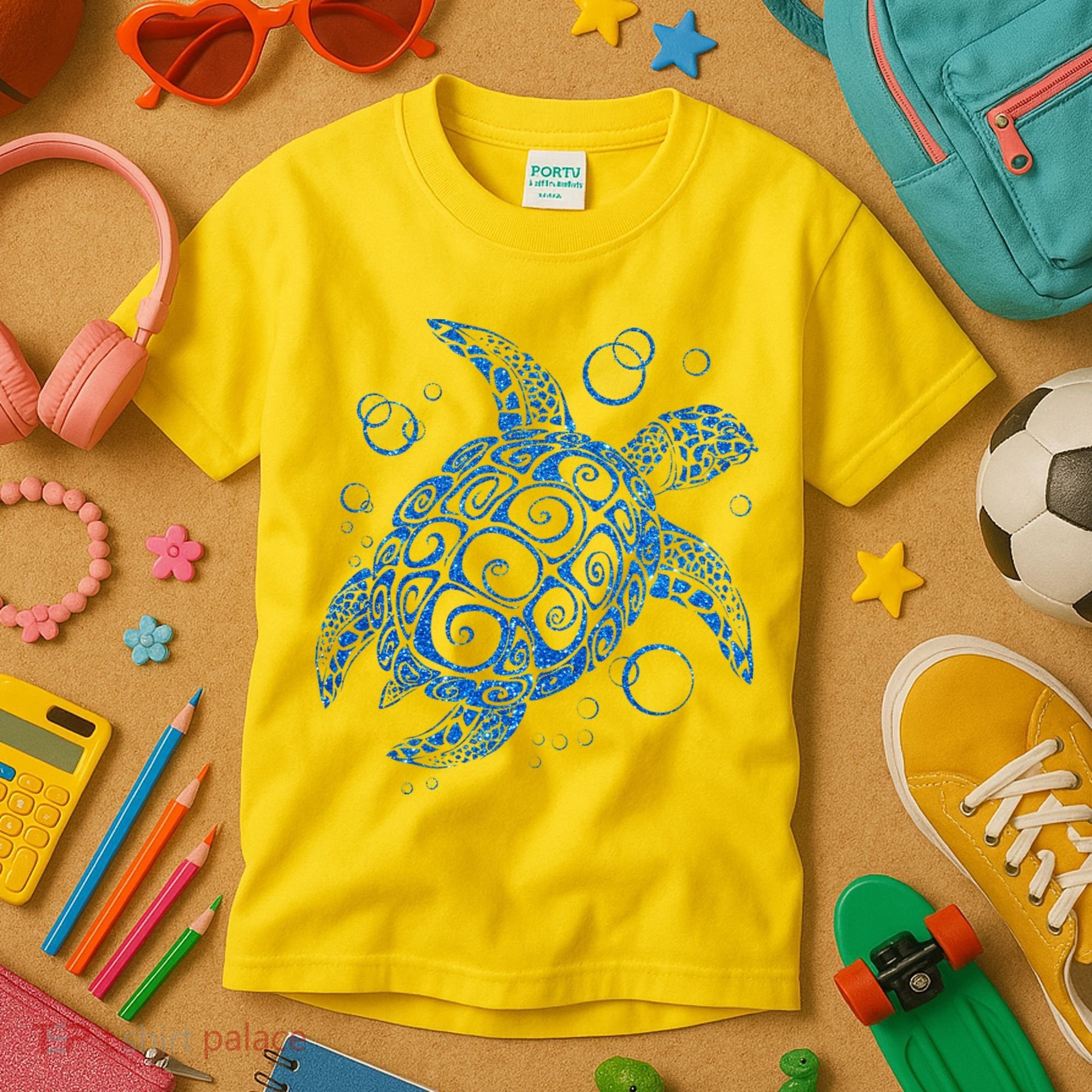 Sea Turtle Ocean Animals Kids T-Shirt