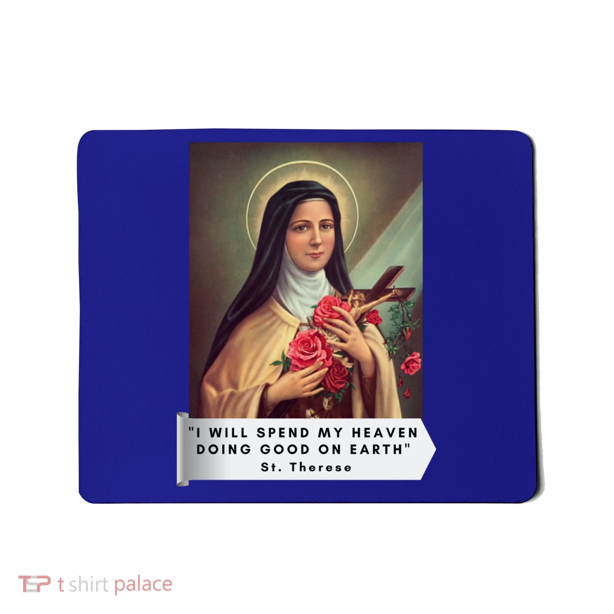 St Therese Of Lisieux Saint Therese Of Jesus Catholic Gift Mousepad