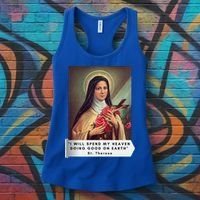 St Therese Of Lisieux Saint Therese Of Jesus Catholic Gift Women's Tank Top thumb 3