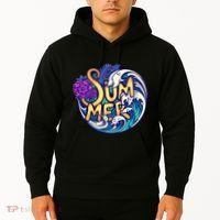 Summer Tropical Ocean Wave Hoodie thumb 2