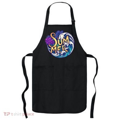 Summer Tropical Ocean Wave Apron
