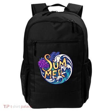 Summer Tropical Ocean Wave Backpack