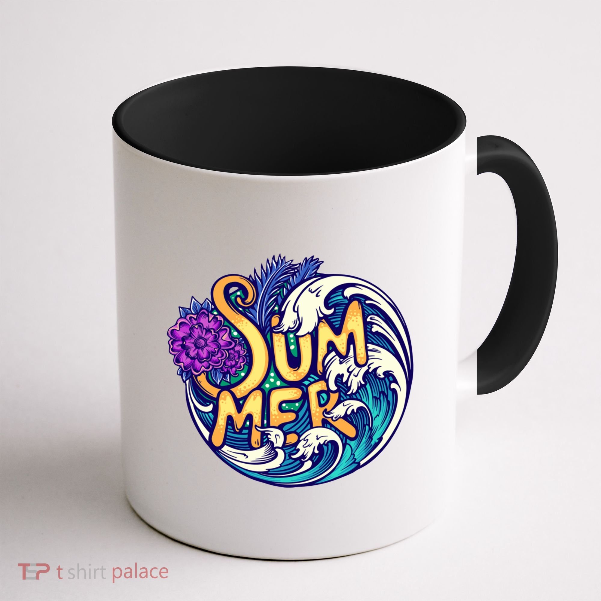 Summer Tropical Ocean Wave Coffee Mug