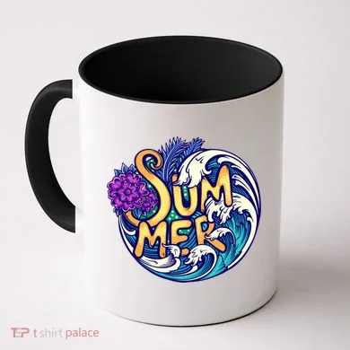 Summer Tropical Ocean Wave Coffee Mug