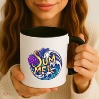 Summer Tropical Ocean Wave Coffee Mug thumb 3
