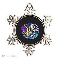 Summer Tropical Ocean Wave Ornament thumb 0