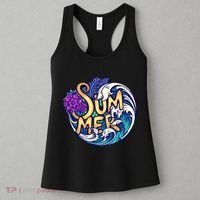 Summer Tropical Ocean Wave Women's Tank Top thumb 3