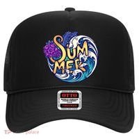 Summer Tropical Ocean Wave Hat thumb 0