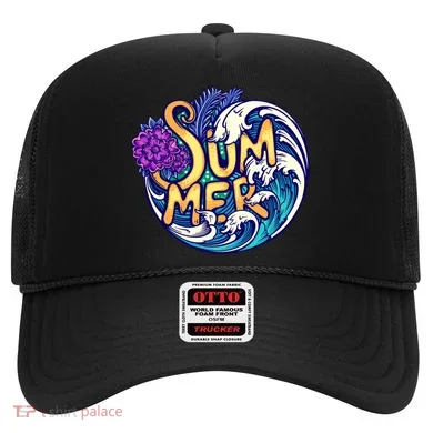 Summer Tropical Ocean Wave Hat