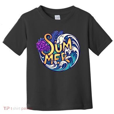Summer Tropical Ocean Wave Toddler T-Shirt