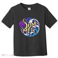 Summer Tropical Ocean Wave Toddler T-Shirt thumb 0