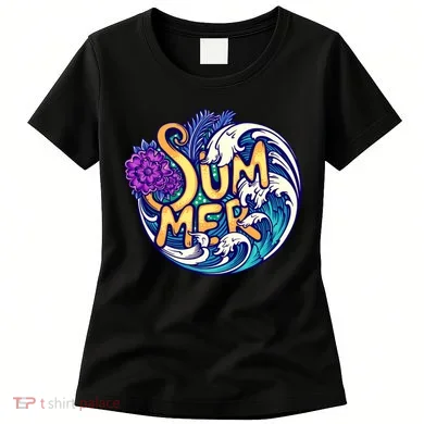 Summer Tropical Ocean Wave Women's T-Shirt