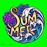 Summer Tropical Ocean Wave T-Shirt thumb 7