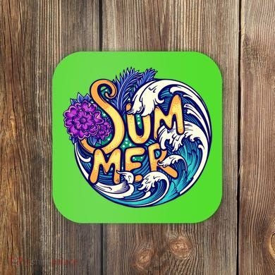 Summer Tropical Ocean Wave Coaster