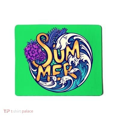 Summer Tropical Ocean Wave Mousepad