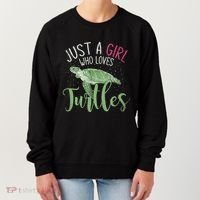 Sea Turtle Ocean Animal Wo Girl Gift Turtle Women's Sweatshirt thumb 0
