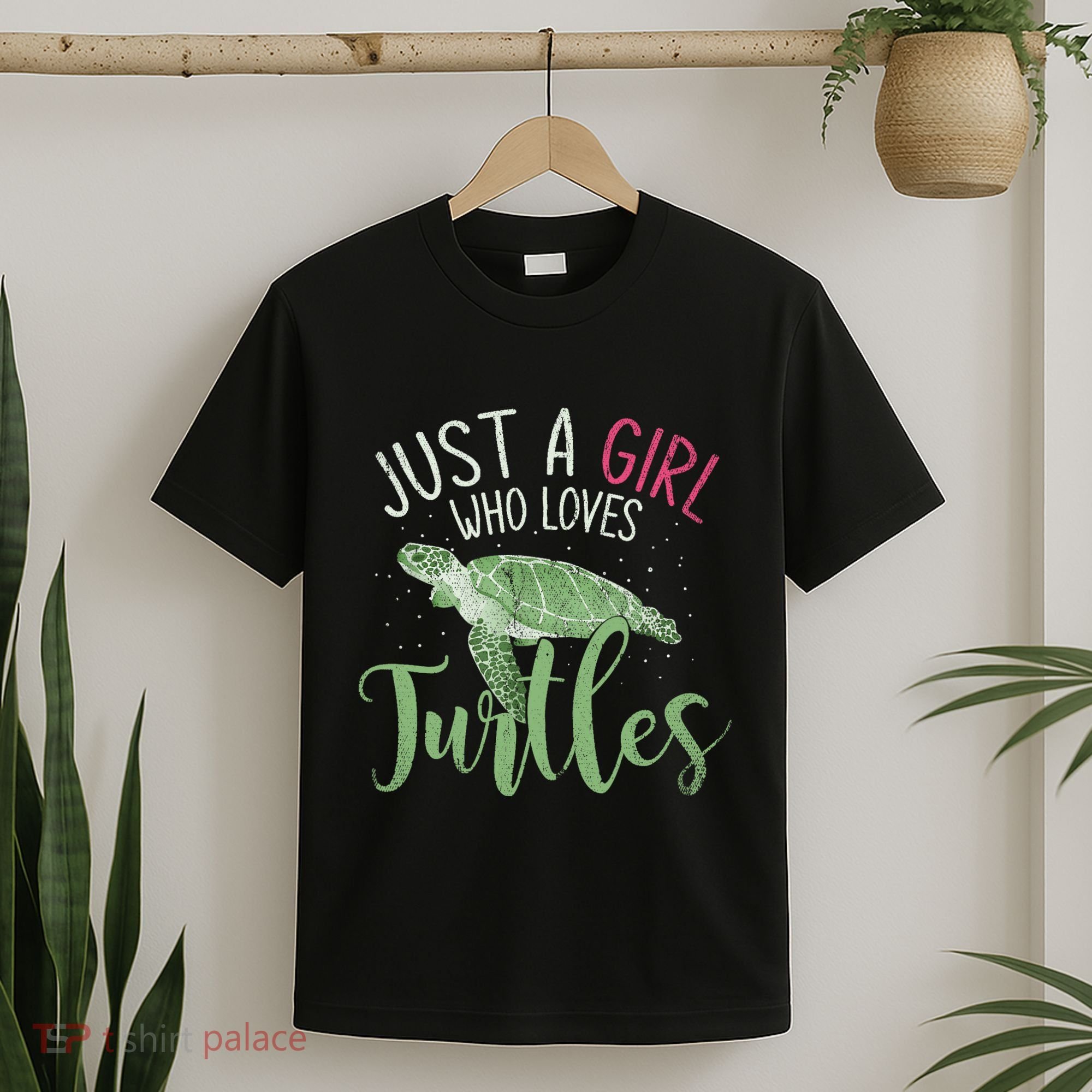 Sea Turtle Ocean Animal Wo Girl Gift Turtle T-Shirt
