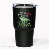 Sea Turtle Ocean Animal Wo Girl Gift Turtle Tumbler thumb 0