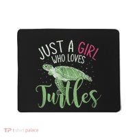 Sea Turtle Ocean Animal Wo Girl Gift Turtle Mousepad thumb 0