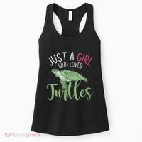 Sea Turtle Ocean Animal Wo Girl Gift Turtle Women's Tank Top thumb 0
