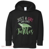 Sea Turtle Ocean Animal Wo Girl Gift Turtle Toddler Hoodie thumb 0