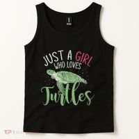 Sea Turtle Ocean Animal Wo Girl Gift Turtle Tank Top thumb 2