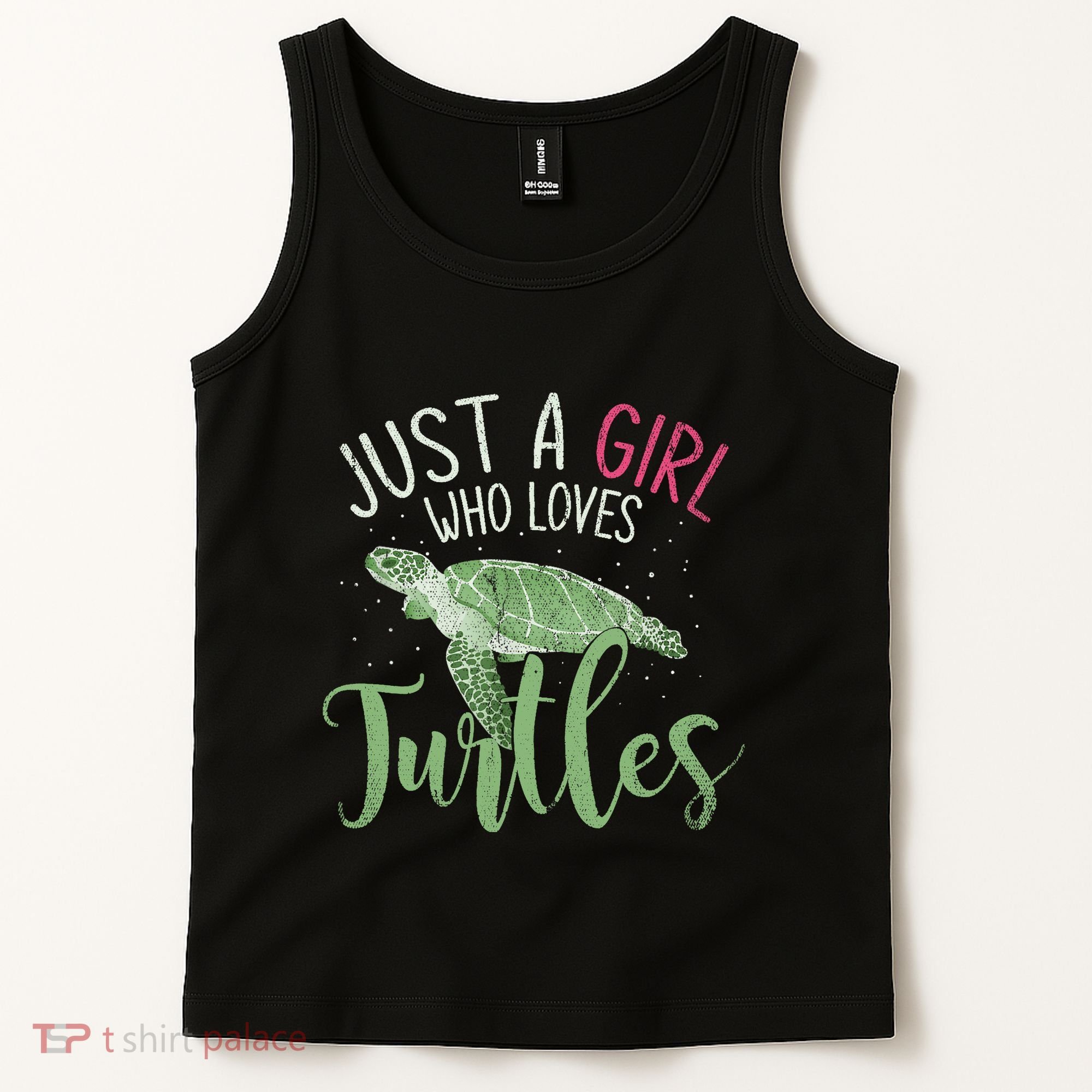 Sea Turtle Ocean Animal Wo Girl Gift Turtle Tank Top