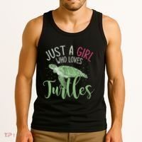 Sea Turtle Ocean Animal Wo Girl Gift Turtle Tank Top thumb 3