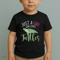 Sea Turtle Ocean Animal Wo Girl Gift Turtle Toddler T-Shirt thumb 2