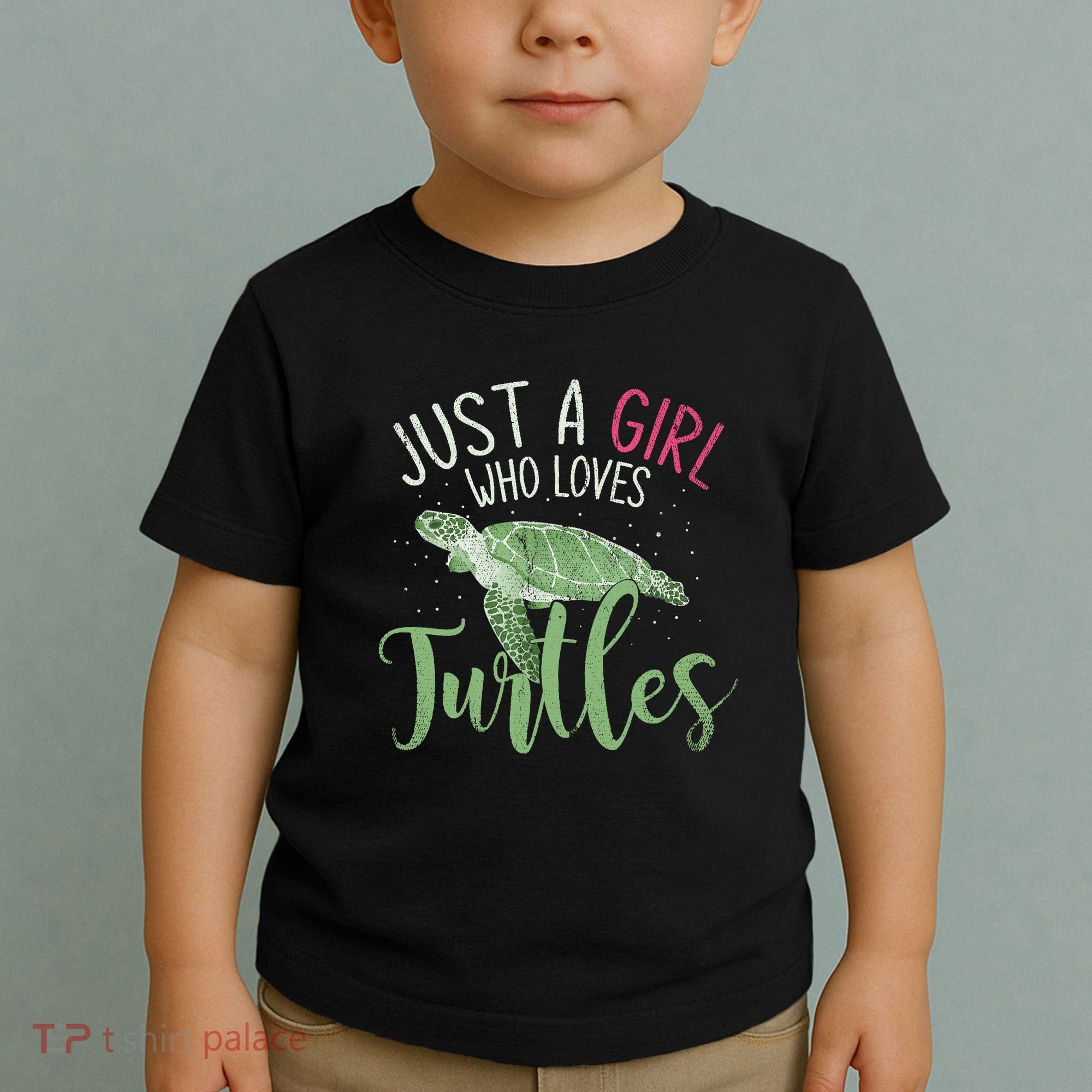 Sea Turtle Ocean Animal Wo Girl Gift Turtle Toddler T-Shirt