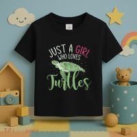 Sea Turtle Ocean Animal Wo Girl Gift Turtle Toddler T-Shirt thumb 3