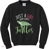 Sea Turtle Ocean Animal Wo Girl Gift Turtle Kids Sweatshirt thumb 0